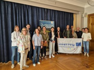 Photo de groupe des opérateurs du projet Ardenne Tourisme Responsable pour Tous