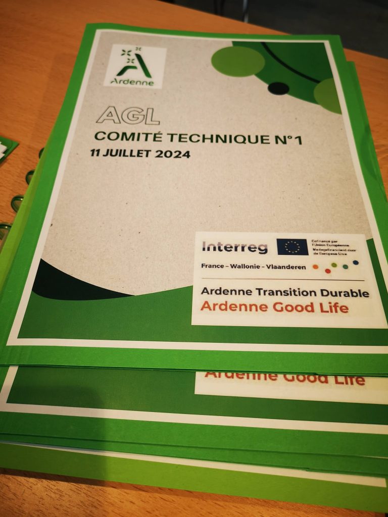 Farde du comité technique du projet Ardenne Good Life